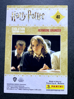 Hermione Granger Harry Potter Evolution TCG Cards English Italy Panini #40 - Image 4