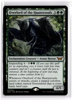 Overlord of the Hauntwoods Duskmourn 194 LP x1 MTG Magic: the Gathering - Image 1