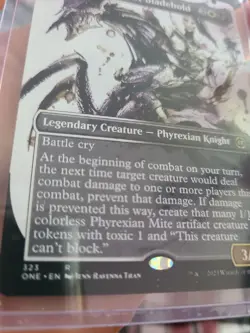 MTG ONE Showcase Phyrexia Ria Ivor, Bane of Bladehold #323 PACK FRESH Magic - Image 2