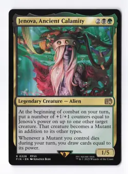 Jenova, Ancient Calamity 0228 (R) MTG FINAL FANTASY (FIN) - Image 1