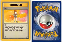 Lass 75/102 Rare Base Set Pokemon NM - Image 3