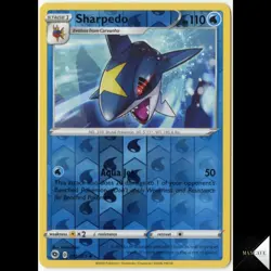 Sharpedo - Pokemon Champion's Path Reverse Holo #012/073 - NRMT - Image 1