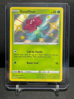 Gossifleur SV010/SV122 Shiny Vault Holo Pokemon 2021 Shining Fates - NM - Image 1