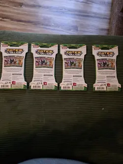 Pokemon Fates Collide Sleeved Booster Pack COMPLETE ART SET - 4 Packs SEALED - Image 4