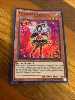 Trickstar Lycoris COTD-EN007 Unlimited Edition Super Rare NM + BONUS - Image 1