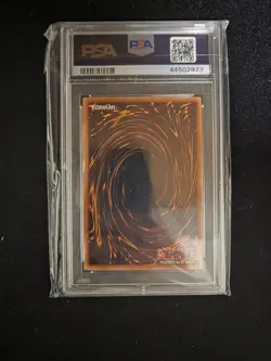 Yu-Gi-Oh! Gemini Elf 1st Edition Secret Rare LON-000 PSA 9 FOIL BLEED - Image 2