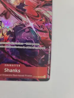 Shanks (004) (English Version 2nd Anniversary Set) OP09-004 One Piece Promotion - Image 3