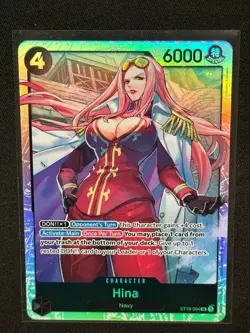 Hina ST19-004 Super Rare Foil Starter Deck 19 One Piece Mint NM - Image 2