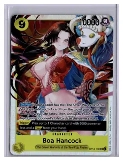 Boa Hancock OP14-112 SR The Azure Sea’s Seven One Piece TCG English NM - Image 1