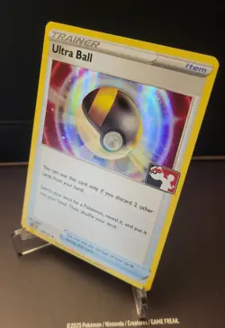 Ultra Ball Pokemon Prize Pack Series 2 Promo Pokemon Card 150/172 - Image 3