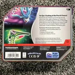 Pokemon Trading Card Game Paradox Clash Tin - Walking Wake EX - NEW - Image 2