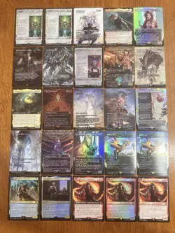 Magic the Gathering FINAL FANTASY Lot Of 25 Cards RARE, MYTHIC, SHOWCASE, FOIL + - Image 1