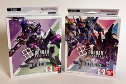 Gundam Card Game Starter Deck Set ST07 Celestial Drive + ST08 Flash of Radiance - Image 1