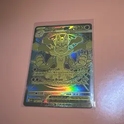 Pokemon Mega Lucario EX TCG Gold Holo Rare Card 188/132 - Image 3
