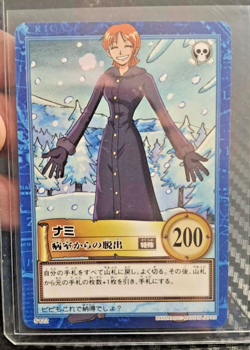 BANDAI One Piece Hyper Battle NAMI SCARCE S122 EARLY CARD VINTAGE LUFFY CREW - Image 1