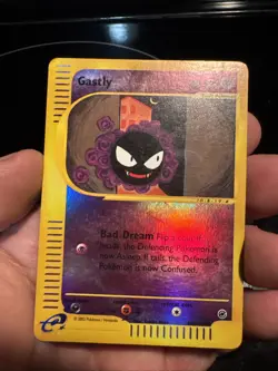 Gastly 109/165 Expedition Base Set Reverse Holo, Pen Mark On Back Of Card - Image 1