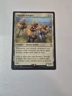 Chocobo Knights Commander: Final Fantasy MTG Magic The Gathering - Image 1