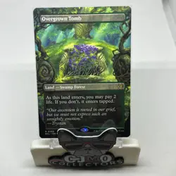 Magic: MTG Lorwyn Eclipsed - Overgrown Tomb (Borderless) R 350 NM ECL - Image 1