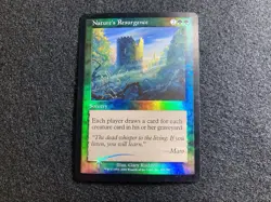 Nature's Resurgence: 2001 Magic the Gathering - 7th Edition Foil - MP - Image 1