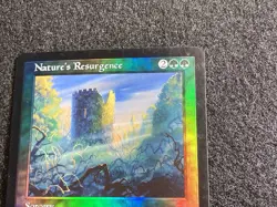Nature's Resurgence: 2001 Magic the Gathering - 7th Edition Foil - MP - Image 4