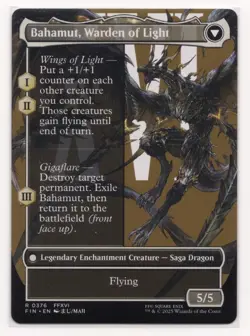 Dion, Bahamut's Dominant (Borderless) R FINAL FANTASY 376 NM - Image 2
