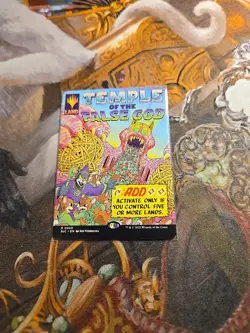 Temple Of The False God MTG Secret Lair Encyclopedia - NM - - Image 1