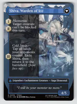 Jill, Shiva's Dominant (Borderless) *Non-Foil* FIN 378 NM - Image 2