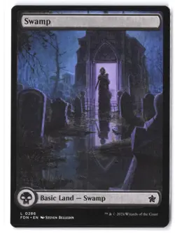 Swamp (0286) #286 Foundations NM - Image 1