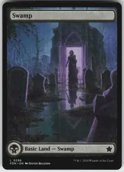 MTG Swamp (0286) 286 Foundations L Normal NM - Image 1