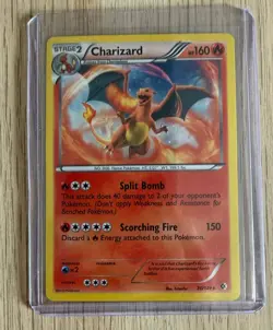 2012 Pokemon Black & White - Boundaries Crossed Charizard #20/149 Cosmo Holo - Image 1