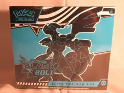 Pokemon Scarlet & Violet Black Bolt Elite Trainer Box Brand New and Factory Seal - Image 1