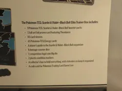 Pokemon Scarlet & Violet Black Bolt Elite Trainer Box Brand New and Factory Seal - Image 4