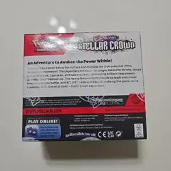 Pokemon Stellar Crown Booster Box - Scarlet & Violet TCG New Sealed Tight Wrap - Image 3