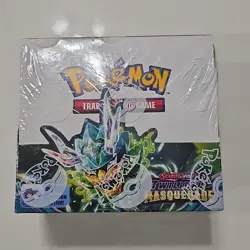 Pokemon Scarlet & Violet TWILIGHT MASQUERADE Booster Box Sealed TCG 36 Packs - Image 1