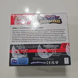 Pokemon Scarlet & Violet TWILIGHT MASQUERADE Booster Box Sealed TCG 36 Packs - Image 3
