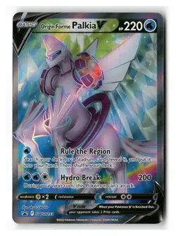Origin Forme Palkia V SWSH253 Promo SWSH Black Star Pokemon Near Mint - Image 1