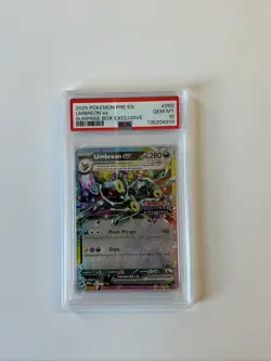 Pokemon TCG Umbreon EX Prismatic Evolutions 060/130 PSA 10 - Image 1