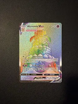 Alcremie VMAX Holo Rainbow Secret Rare Pokemon TCG Shining Fates - Image 1