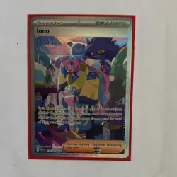 Pokemon Iono 237/091 SV: Paldean Fates Special Illustration Rare Full Art Holo - Image 1
