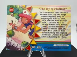 Topps Pokemon Orange Islands The Joy of Pokemon OR9 MP - Image 2