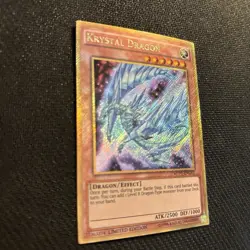 Yugioh Krystal Dragon MVP1-ENGV2 Gold Rare Limited Edition NM - Image 2