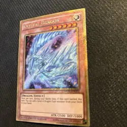 Yugioh Krystal Dragon MVP1-ENGV2 Gold Rare Limited Edition NM - Image 3