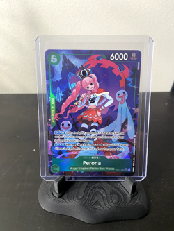 One Piece TCG: Perona - OP14-033 (Alternate Art) - The Azure Sea's Seven (OP14) - Image 1