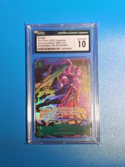2022 Japanese One Piece Romance Dawn Yamato OP01-121 SCR Alt Art CGC 10 - Image 1
