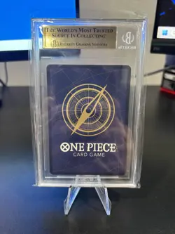 One Piece Monkey D Luffy Treasure Rare OP07-109 500 Years in the Future BGS 9.5 - Image 2