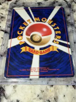 Real Japanese Charizard Pokemon Card No.006 Old Back Holo Has Wrinkles - Image 3