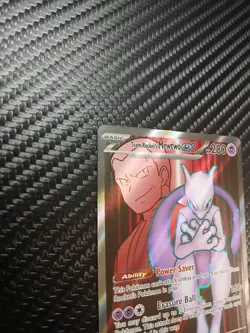 Team Rockets Mewtwo EX Holo Ultra Rare Card 213/182 Sv10: Destined Rivals - Image 5