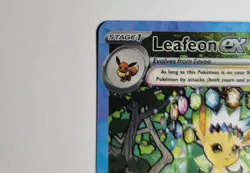 Pokemon TCG Leafeon EX SIR 144/131 Prismatic Evolutions Card Mint 10 Condition - Image 2