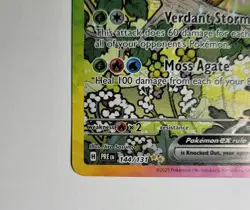 Pokemon TCG Leafeon EX SIR 144/131 Prismatic Evolutions Card Mint 10 Condition - Image 5