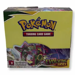 1x EMPTY - Pokemon TCG Sword & Shield Evolving Skies Booster Box - No cards - Image 1